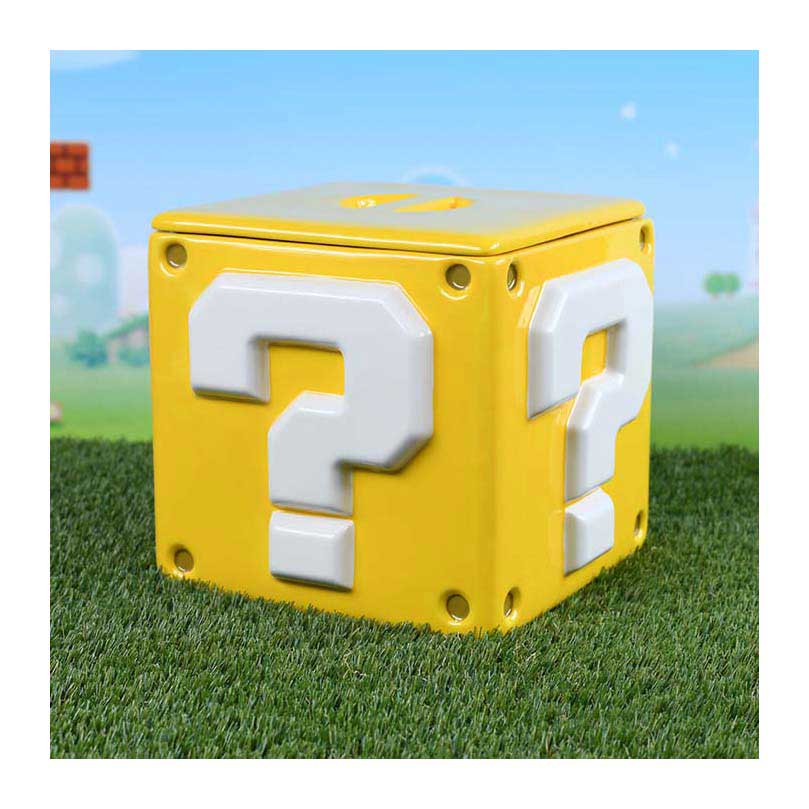 Pyramid International Super Mario - Tarro de galletas con signo de interrogación