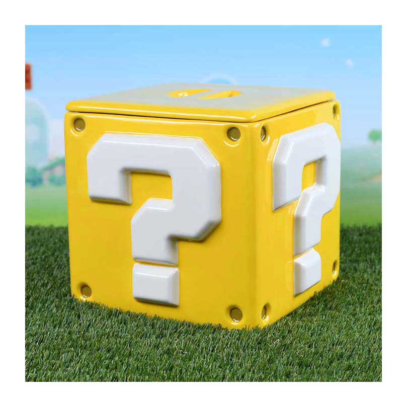 Pyramid International Super Mario - Tarro de galletas con signo de interrogación