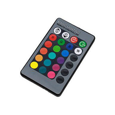Lámpara de lava I-total - lámpara de brillo - lámpara de lava - lámpara de ambiente - 41,5x10,8 cm - vidrio aluminio - control remoto para 16 colores - xl2495