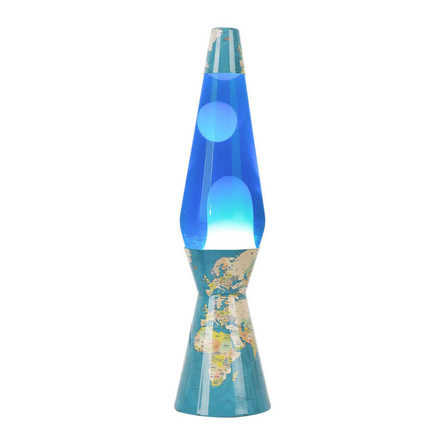 Mapa mundial de Lavalamp itotal, 40 cm