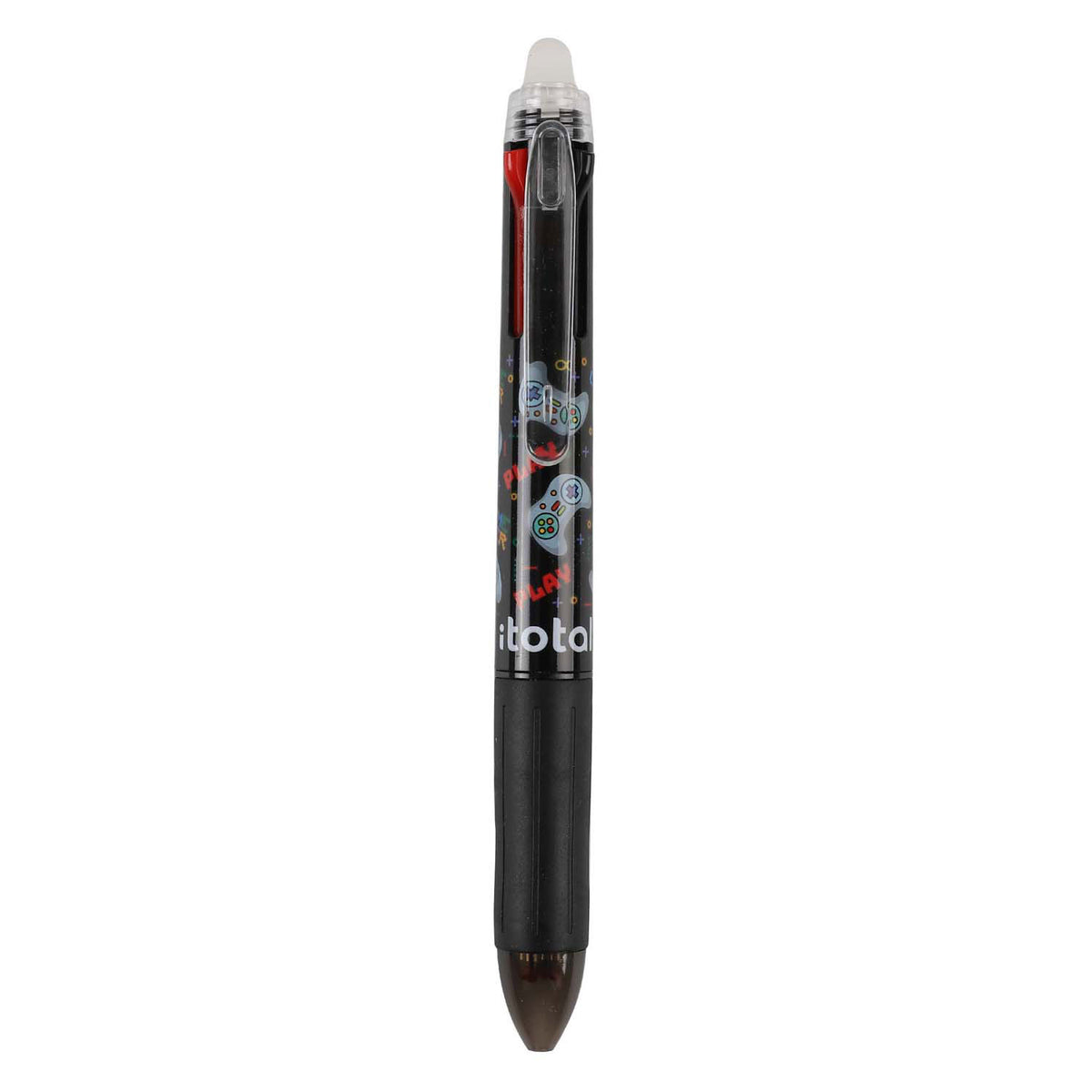 Bolígrafo borrable multicolor 4 en 1 para juegos Itotal
