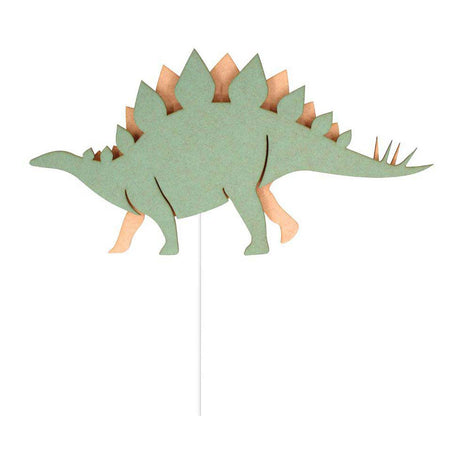 De Tjalle y Jasper - lámpara de pared dino estegosaurio - madera