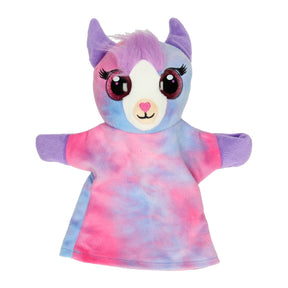 Peluche mano animal alpaca