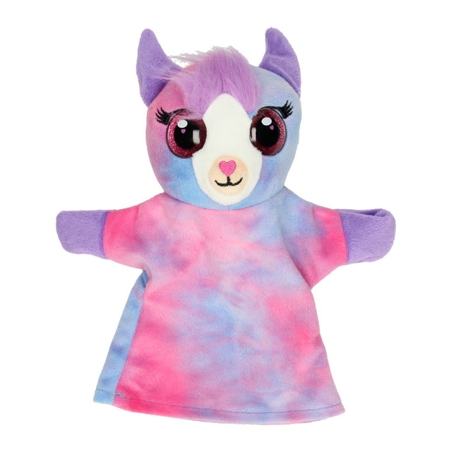 Peluche mano animal alpaca