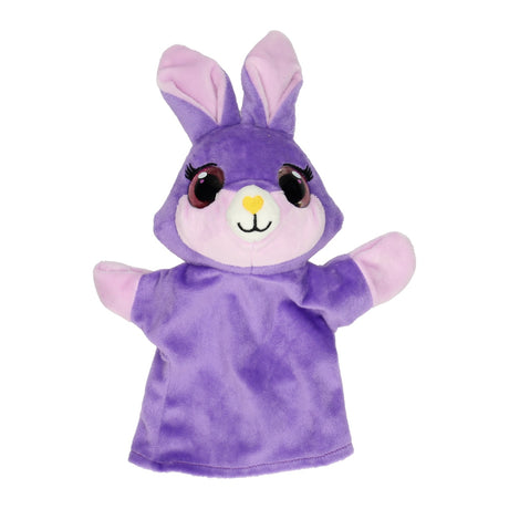 Conejo animal de peluche de mano