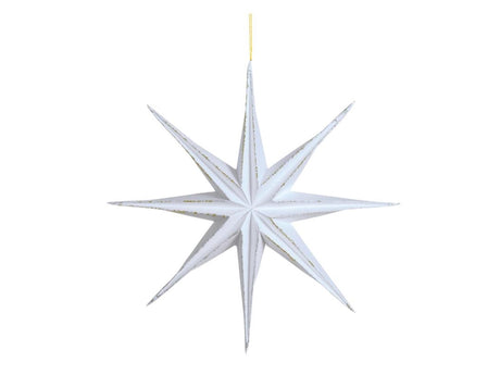 House of Nature colgante estrella papel ã˜28cm blanco