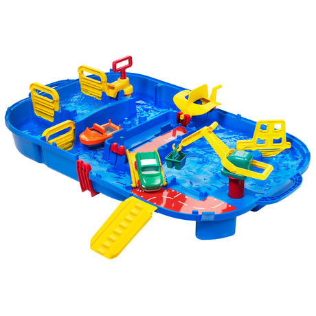 Big aquaplay 1516 - caja de seguridad - 85x65 cm - a partir de 3 años - pista de agua