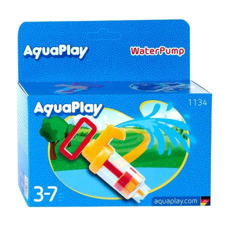 Aquaplay grande - - bomba de agua pequeña - accesorios para pista de agua