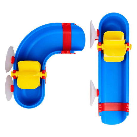 Juguetes de baño Aquaplay, curso de agua en cascada sploshy con accesorios.