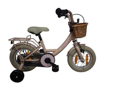 Piezas de ciclo Hulzebos b.v. bfk 12 chicas femeninas rosa + cesta 12gg30