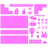 Tonic Studios • dimensiones que configuran el escenario escalonado del picnic de verano