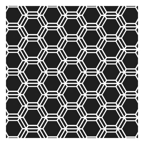 El taller del artesano • plantilla 15x15cm panal
