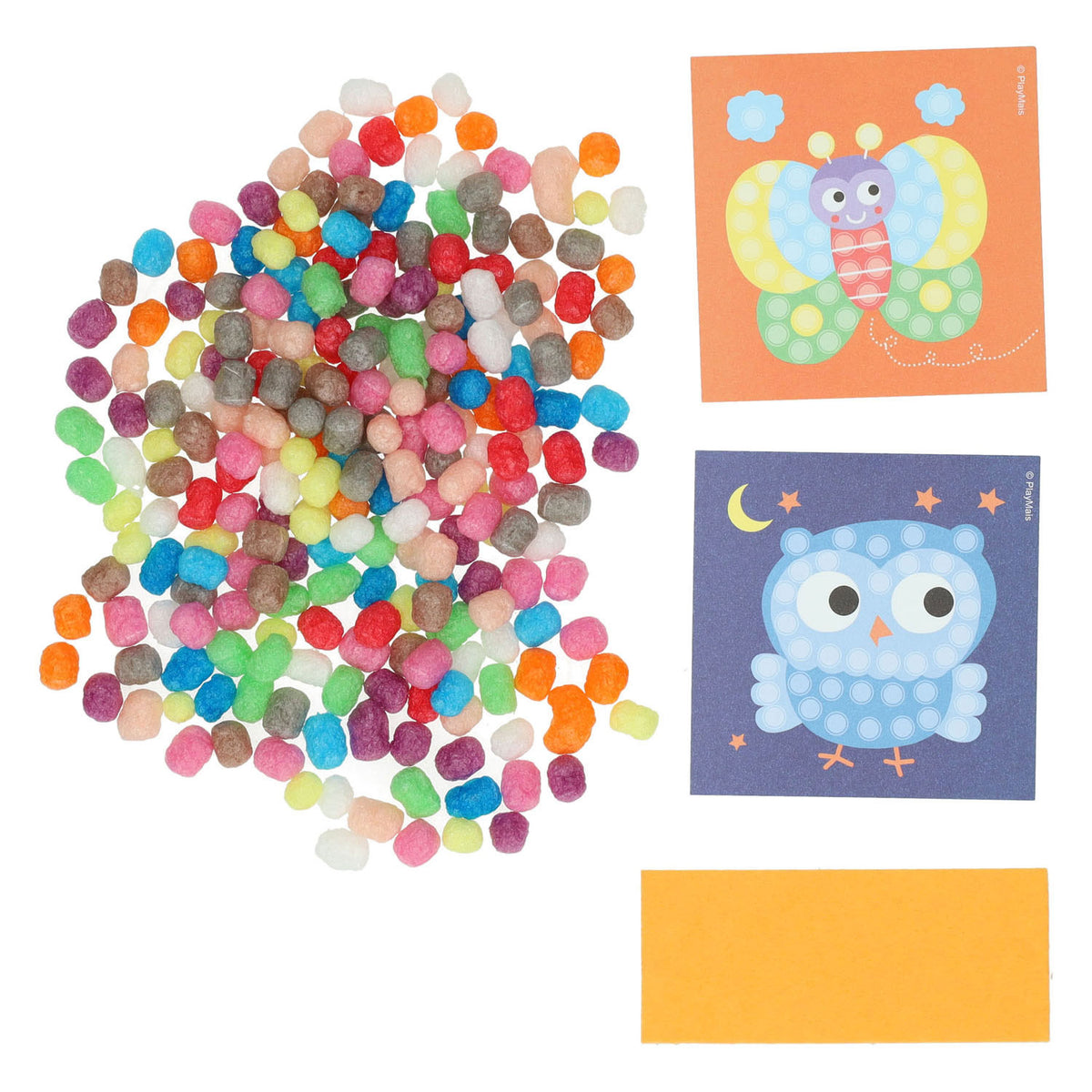 Mini mosaico Playmais - búho