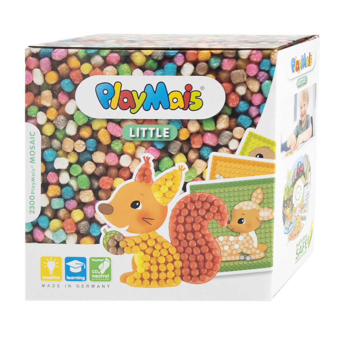 Playmais mosaico pequeño bosque