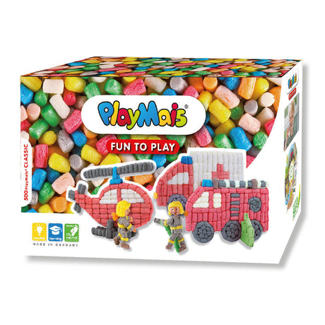 Playma es divertido jugar camión de bomberos