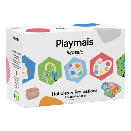 Juego de manualidades de mosaicos Playmais para pasatiempos y profesiones - 5000 piezas