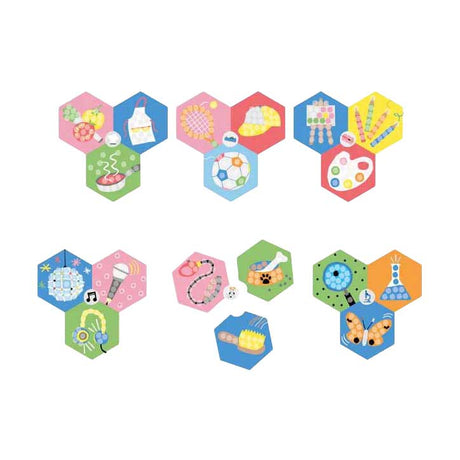 Juego de manualidades de mosaicos Playmais para pasatiempos y profesiones - 5000 piezas