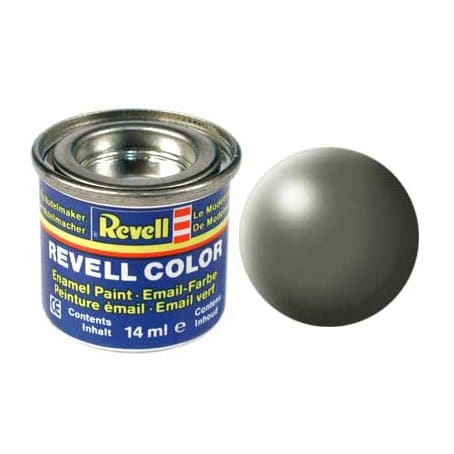 Pintura esmaltada Revell n° 362 - verde caña, mate seda
