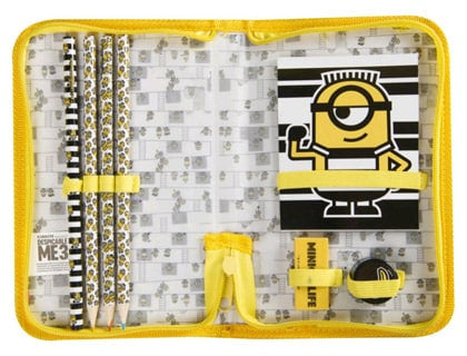 Estuche minions 8 piezas