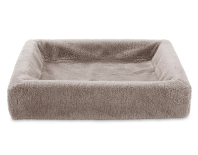 Funda polar para cama Bia, cesta para perros, color topo