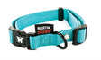 Collar martin ajustable nylon turquesa