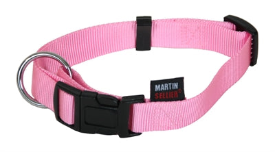 Cuello martin basic nylon rosa