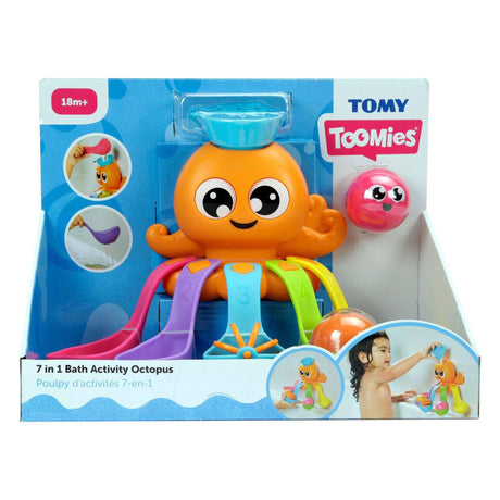 Pulpo de actividades 7 en 1 para el baño