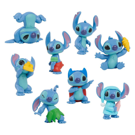 Just play Disney stitch - juego de 8 figuras de juego de puntadas