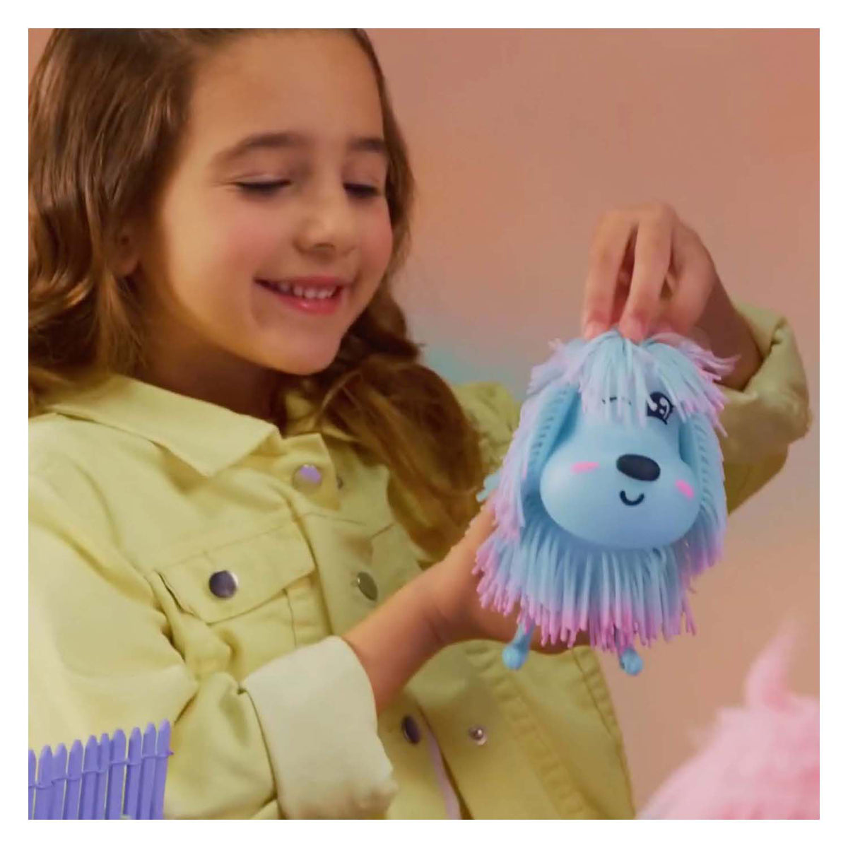 Spectron jiggly Pets cachorro electrónico azul