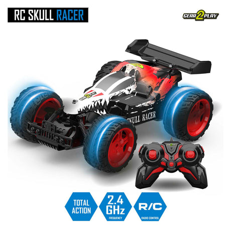 Coche controlado por Skull Racer rc Gear2play 1:10