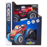 Gear2play rc monster flames monster truck 1:24 - ruedas grandes
