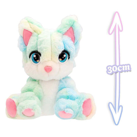 Spectron cotton cuties kitty - peluche perfumado de algodón de azúcar, 30 cm