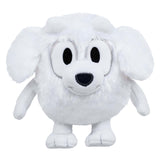 Alce peluche peluche azul lila, 15cm
