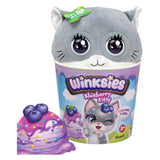 Silverlit winksies blueberry gatito - peluche interactivo en una taza de helado