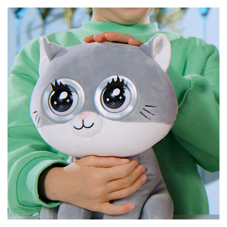 Silverlit winksies blueberry gatito - peluche interactivo en una taza de helado