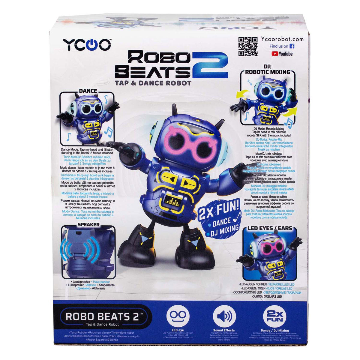 Silverlit robo beats ii - robot bailando con música