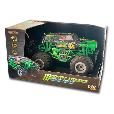 Gear2play RC Monster Truckies Mega Force Coche controlado 1:16