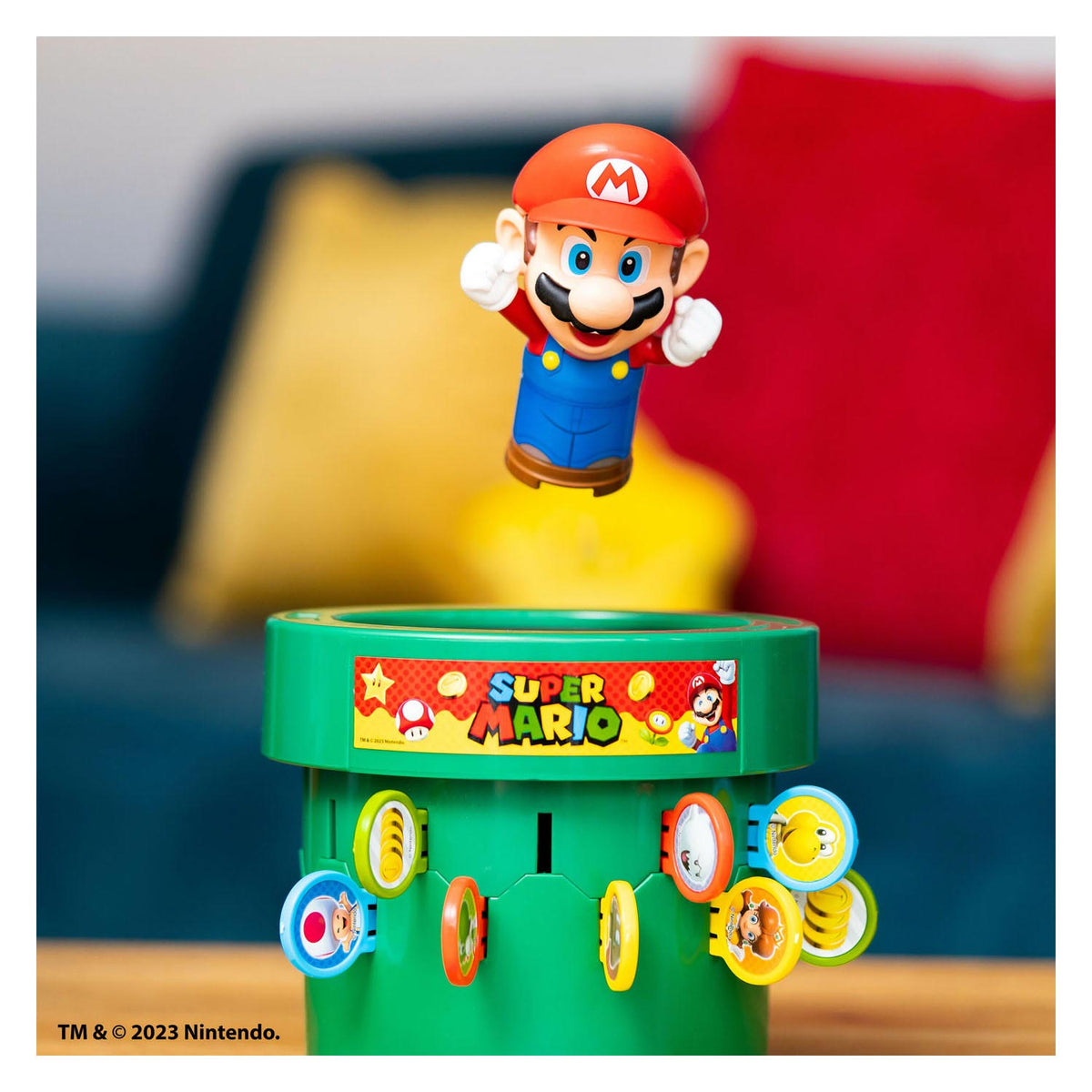 Tomy pop-up juego de mesa super mario