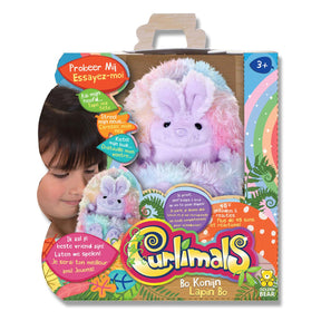 Curlimals bo the Rainbow Bunny Interactive abrazo