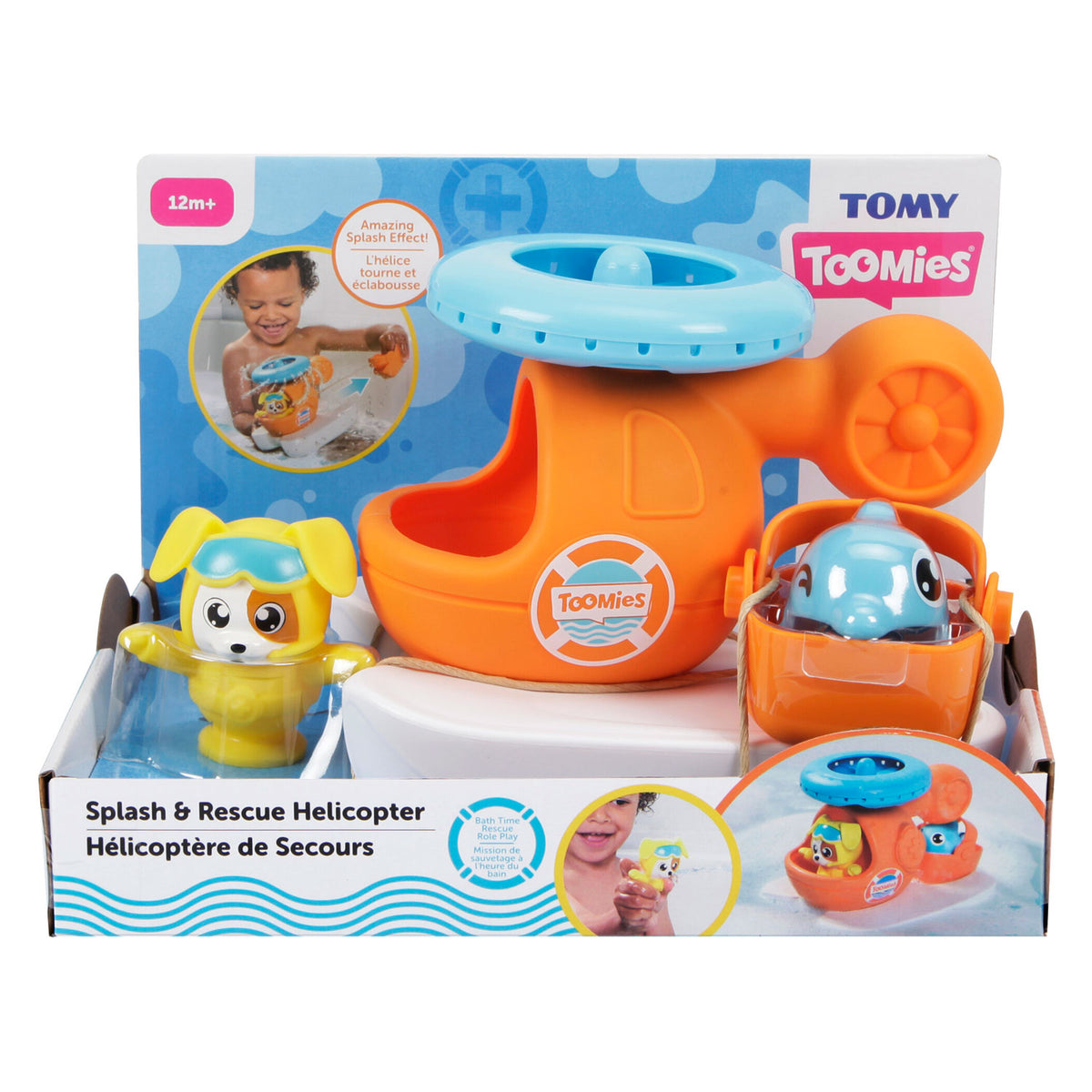 Tomy Tomy y helicóptero de rescate