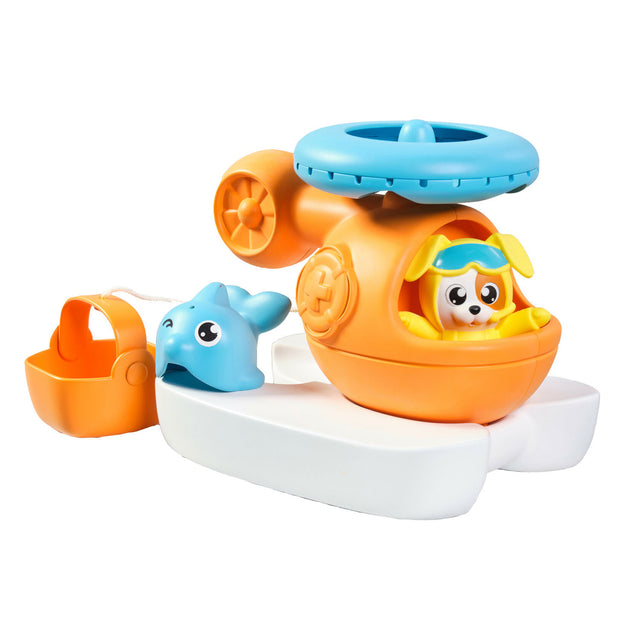 Tomy Tomy y helicóptero de rescate
