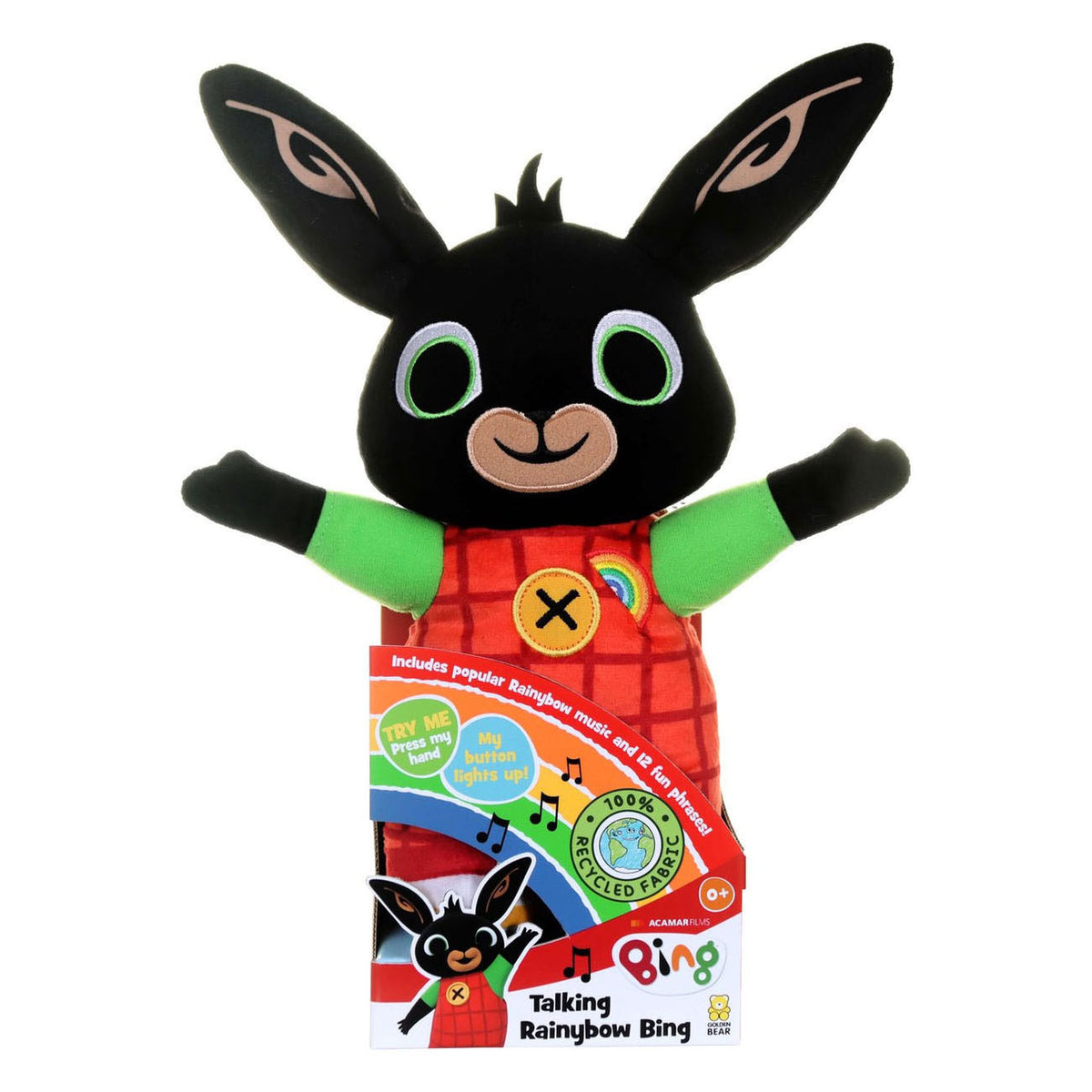 Bing peluche parlante arcoiris