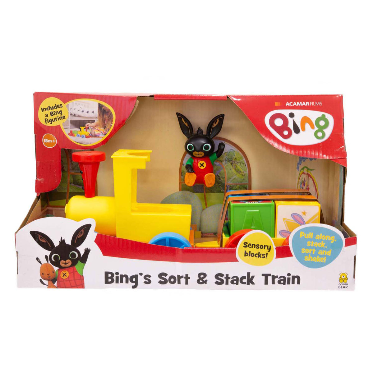 Clasificación y apilamiento de trenes de Spectron Bing