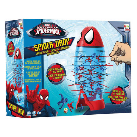 Imc juguetes spiderman spider drop juego de habilidad