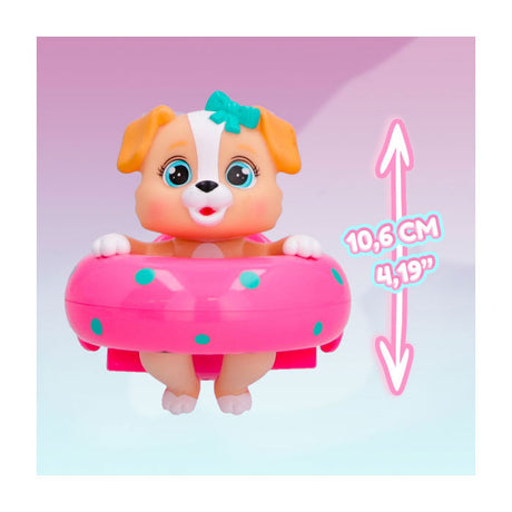 Spectron bloopies floaties cachorros jugando figura