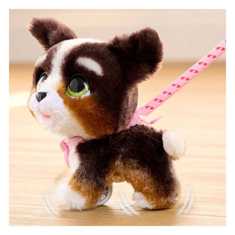 Spectron furreal walk-a-lots bernedoodle animal interactivo