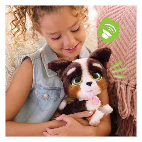 Spectron furreal walk-a-lots bernedoodle animal interactivo