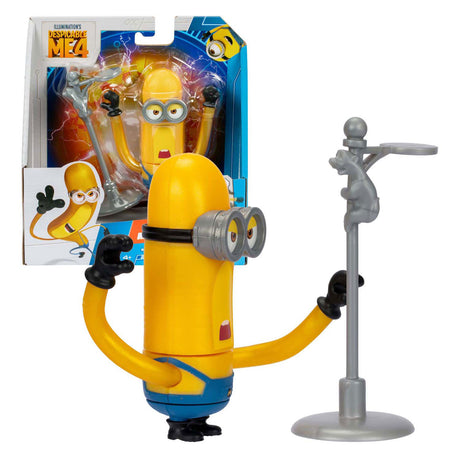 Moose Toys Despicable Me 4 - Mega Minion Spin Wild Tim - Figura de acción