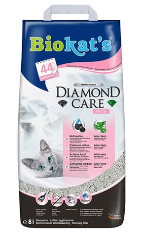 Arena para gatos Diamond Care Fresh de Biokat