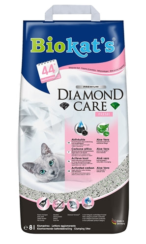 Arena para gatos Diamond Care Fresh de Biokat